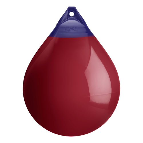 A-6 Standard Blue Ropehold - Burgundy Polyform A-Series Buoy
