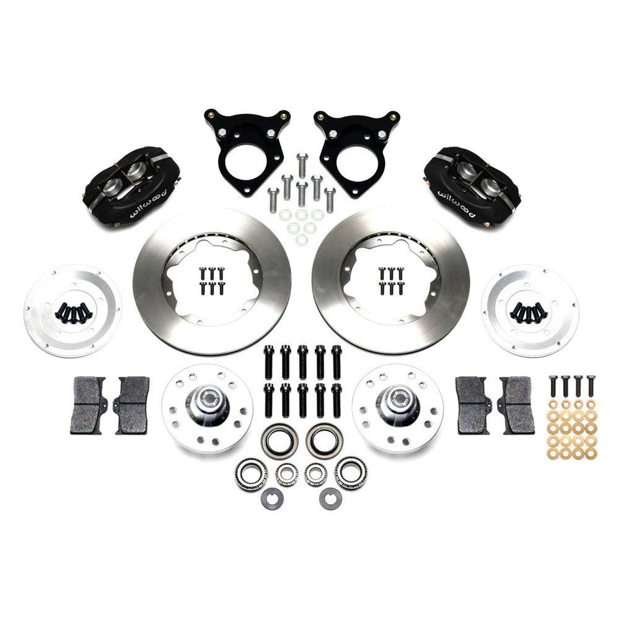 Dynalite Wilwood 4 Piston Front Brake System Ford Mustang 1987-93 P/N 140-11018