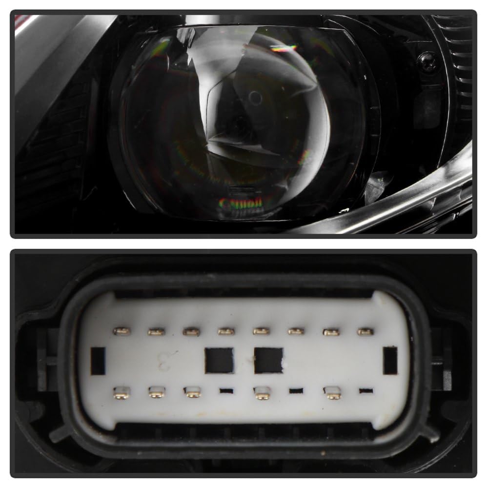 Lincoln MKZ 13-16 Spyder (POE) Full LED w/AFS and LED Control Projector Headlight - OE Left