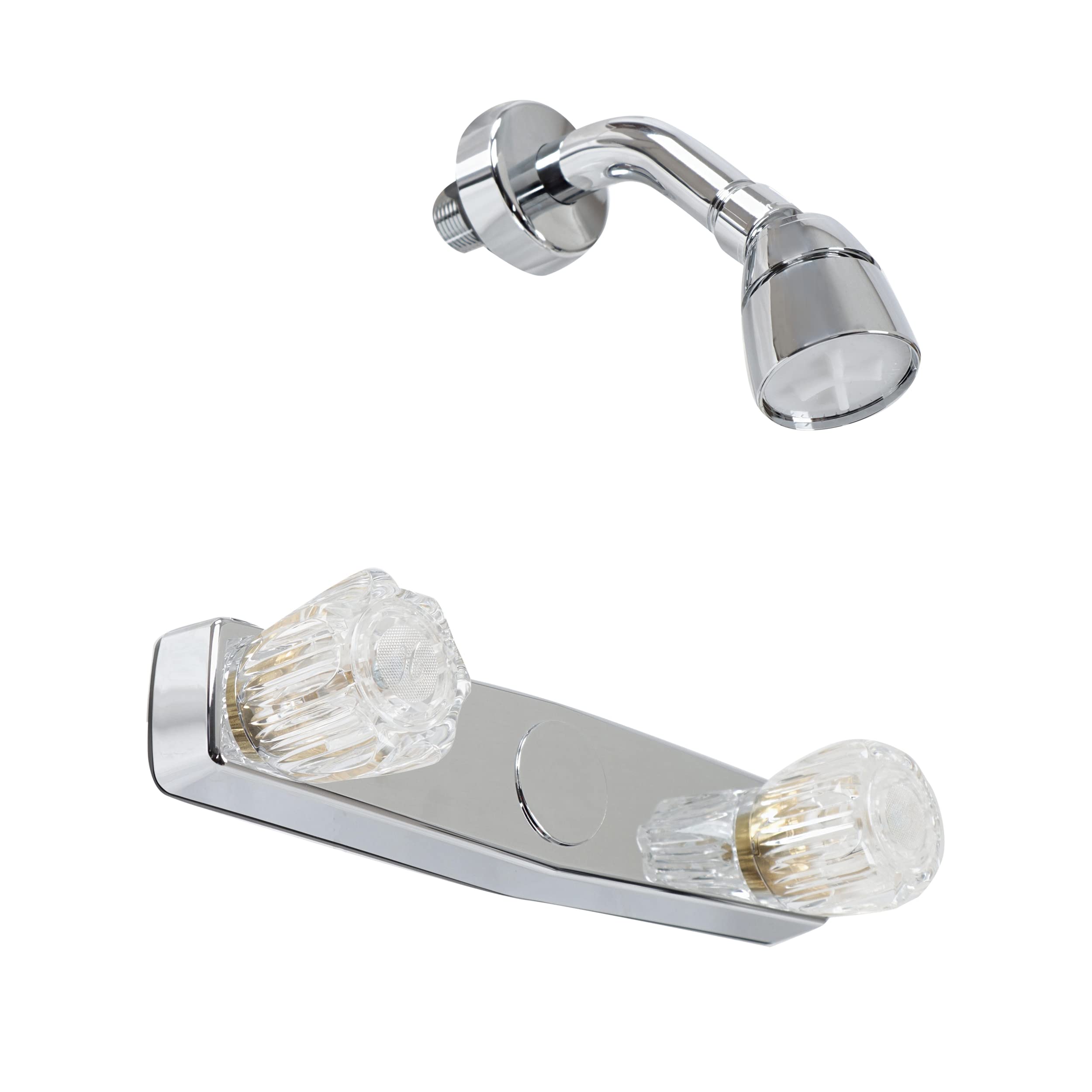 Single Lever Kitchen Faucet Empire Faucets SL2000N with Pull-Down Sprayer and Deck Plate - Brushed Nickel