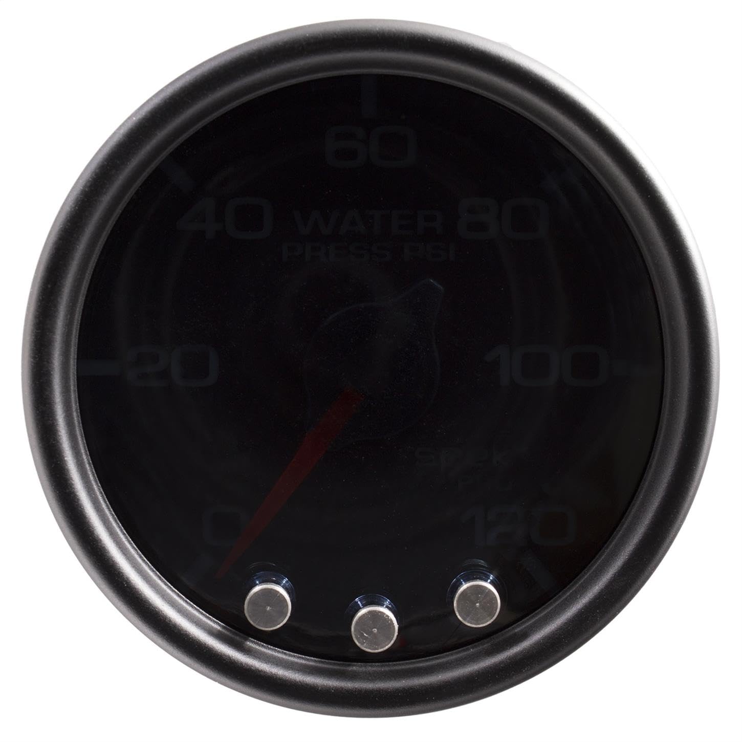 AutoMeter Gauge P34552 Water Press (Spek-Pro 2 1/16", 120Psi, Stepper Motorwith Peak & Warn, Blk/Smoke/Blk, Spek-Pro)
