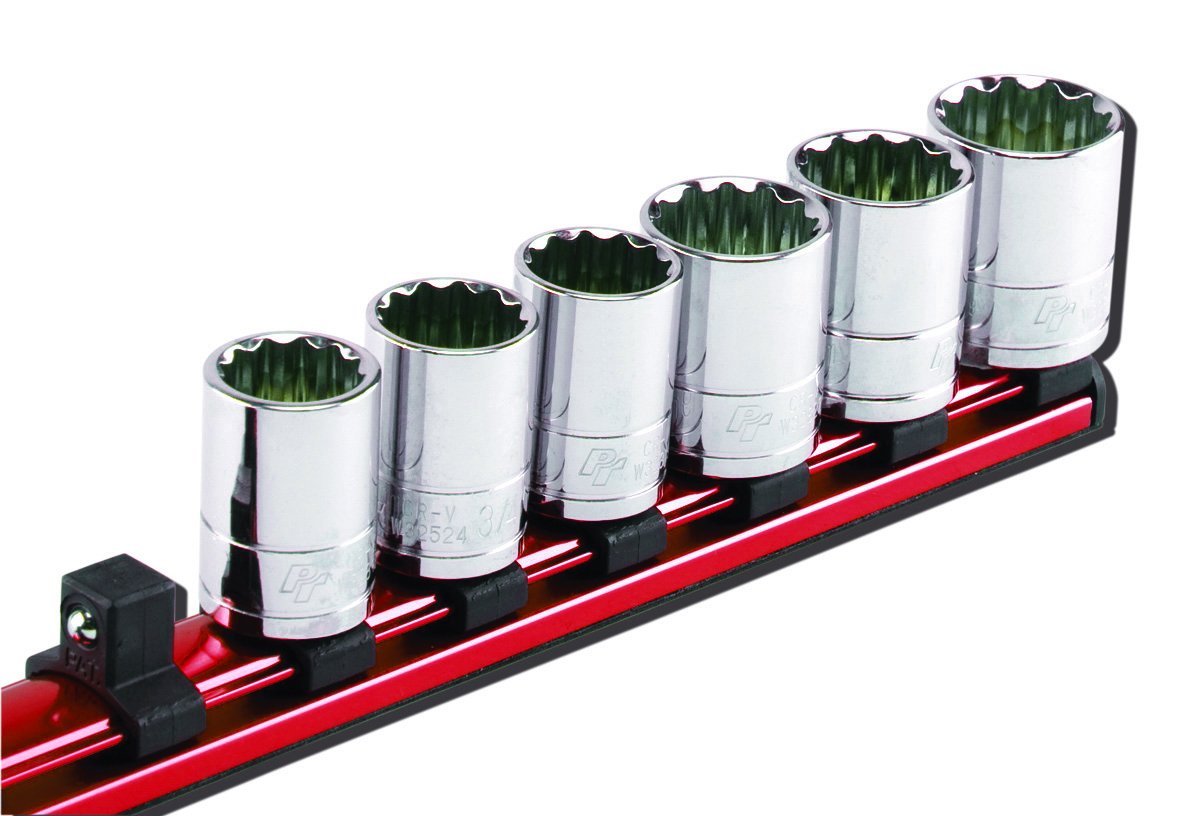 W38003 Performance Tool 3/8-Inch Drive Magnetic Socket Rail