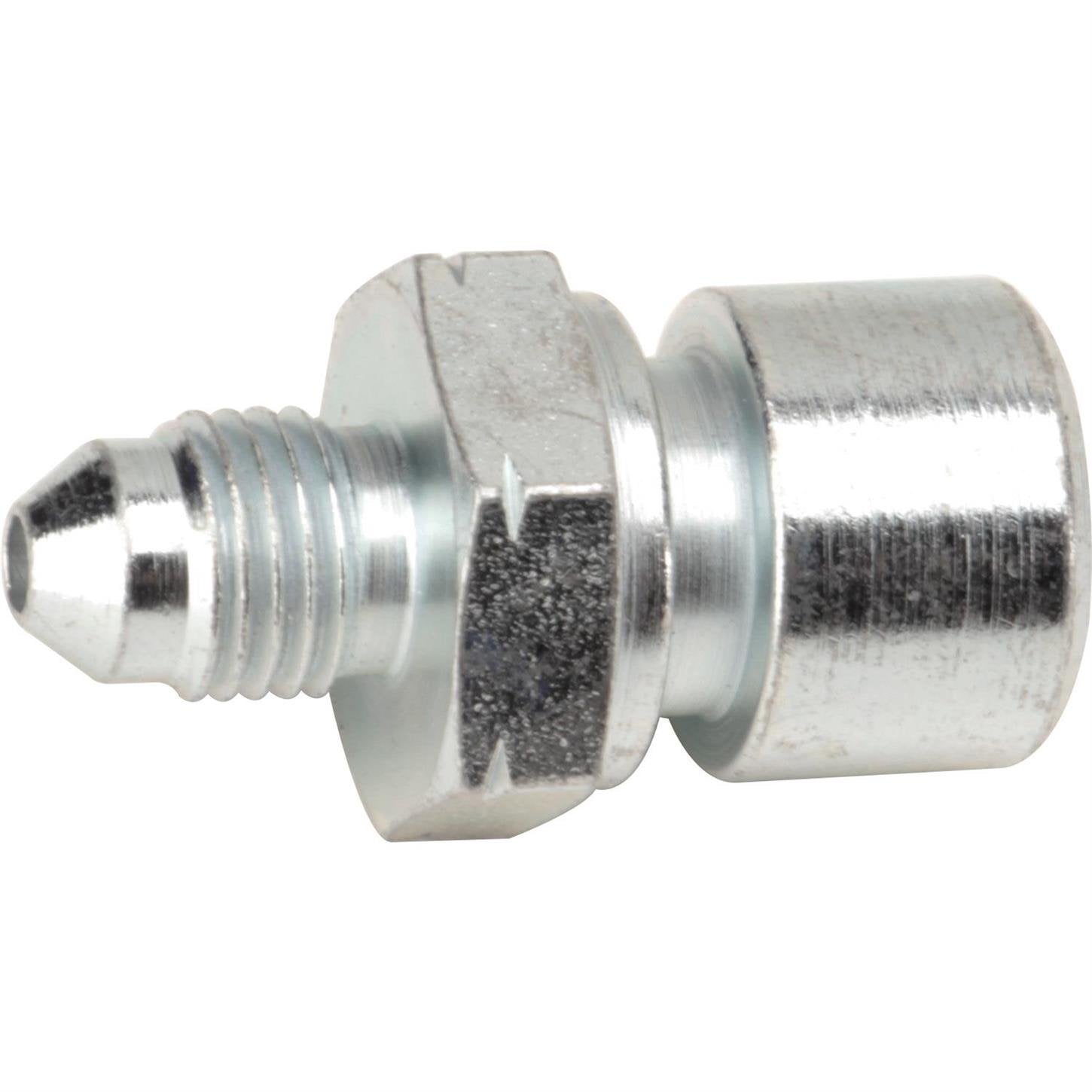 Adapter Wilwood Fitting -3AN To M10X1.0 Steel Zinc