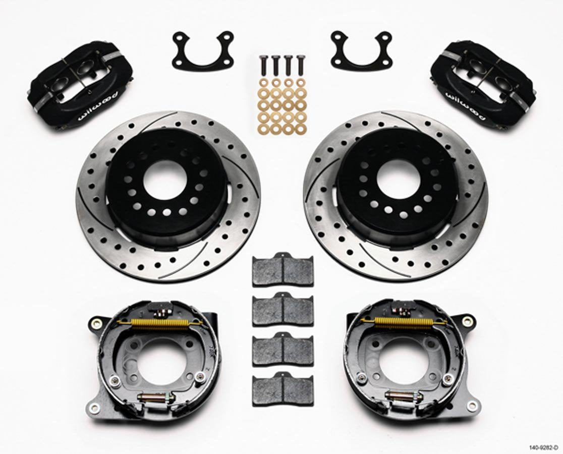 Wilwood Pro-Series 140-9282-D Park Brake Kit for Small Ford with 2.50" Offset