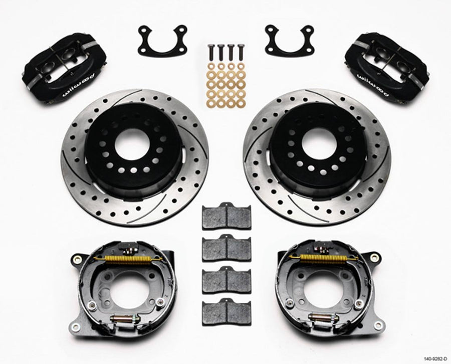 Wilwood Pro-Series 140-9282-D Park Brake Kit for Small Ford with 2.50" Offset