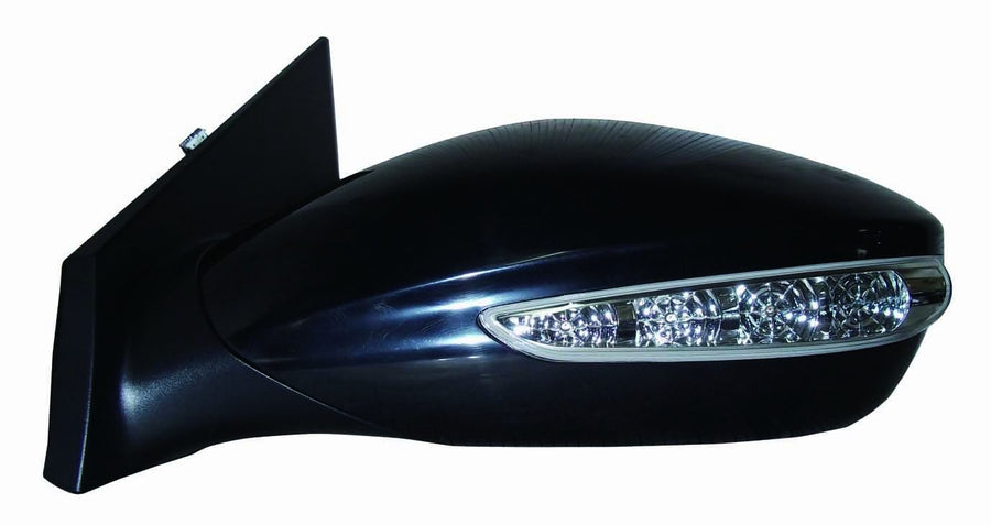 Hyundai Sonata Driver Side Heated Mirror with Turn Signal, Black DEPO 321-5402L3EBH2