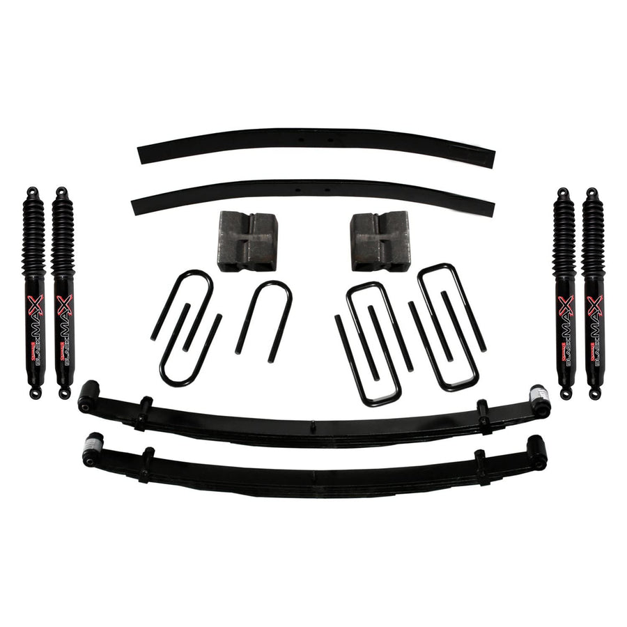 Skyjacker Suspension Lift Kit D692CDK-B w/Shock Black MAX Shocks 6 in. Front/4.5 in. Rear Lift