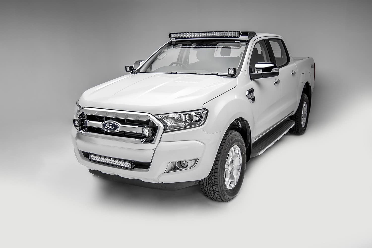 ZROADZ OEM Grille LED Kit 2015-2018 Ford Ranger T6, Incl. (2) 3 Inch LED Pod Lights - PN #Z465761-KIT