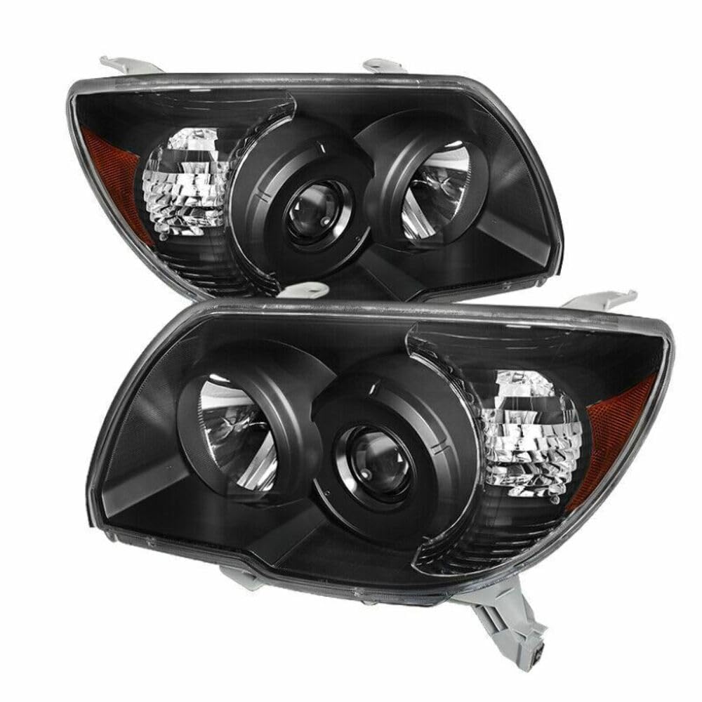Crystal Headlights Black/Clear xTune Auto 9023378