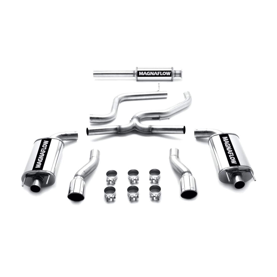 Performance MagnaFlow Exhaust System 16707: Cat-Back, Street Series, Compatible with 2006-2009 Chevrolet Impala