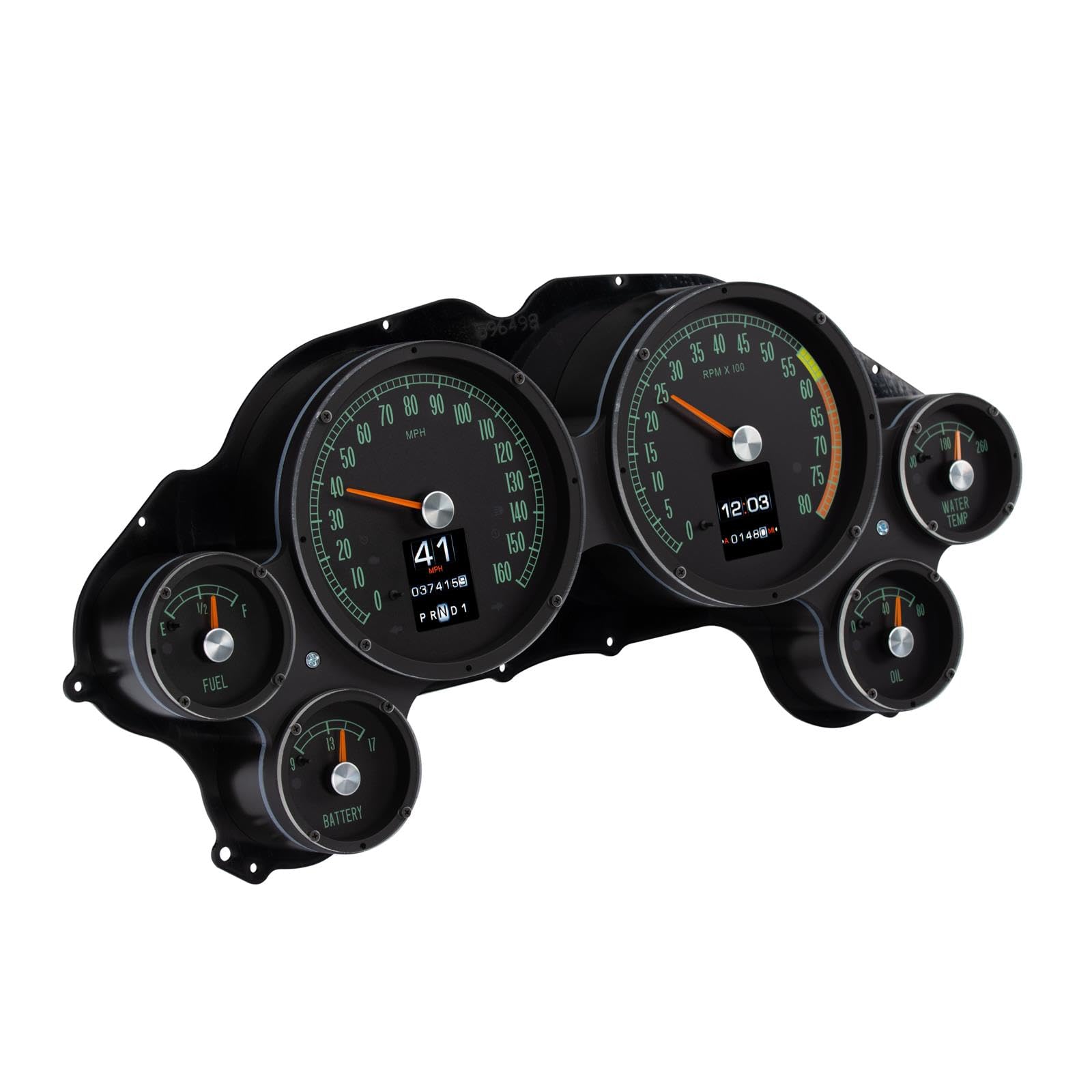 Dakota Digital Retrotech RTX-65C-VET-X Gauge Instrument System Compatible with 1965-67 Chevy Corvette