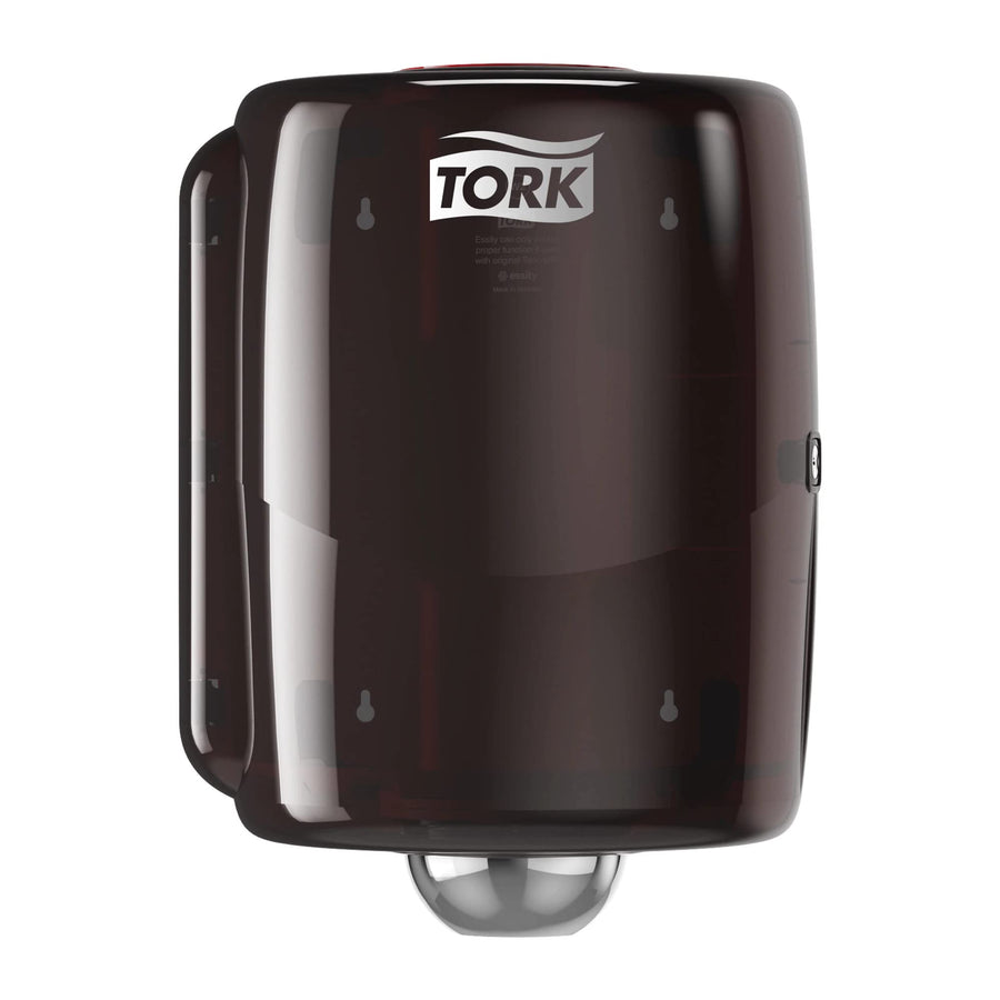 Tork Red Centerfeed Roll Dispenser and Smoke W2, High Capacity, Performance Range, 653028