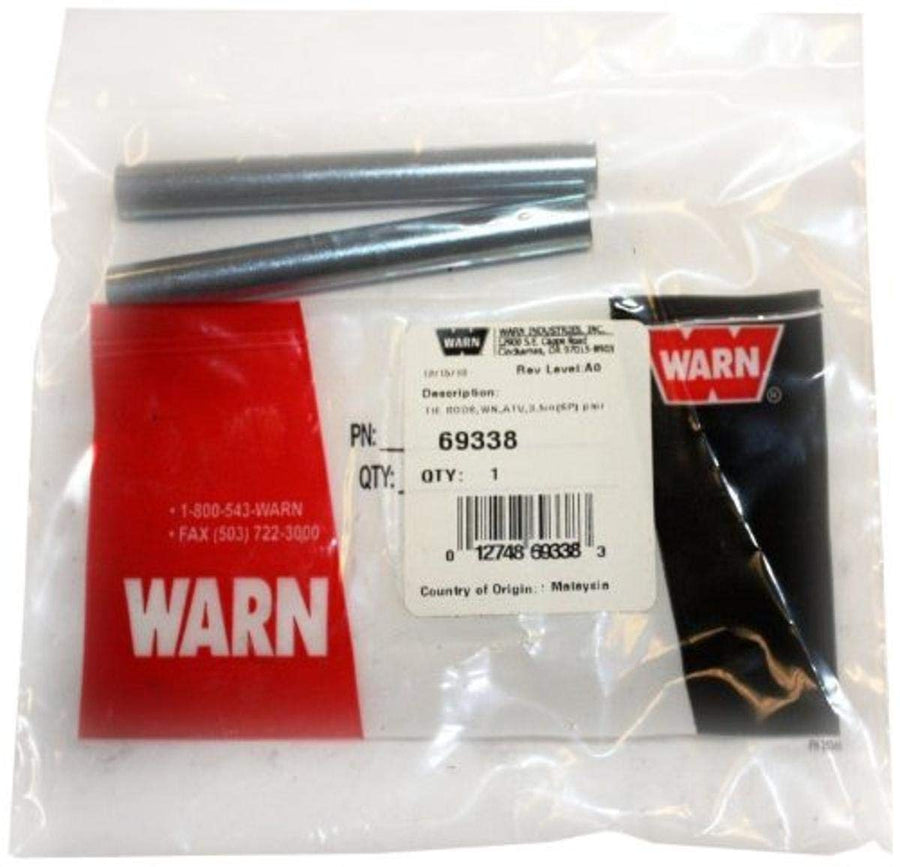 Tie Rod WARN 69338 for DC350 Hoist and A2000, A2500 and 2.5ci ATV Winches, 3.5" Length, 1 Pair