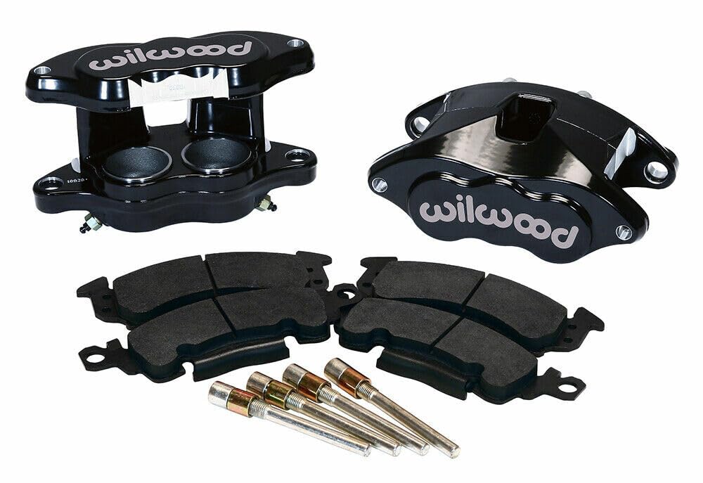 Black Powder Coated Wilwood Gates 140-11291-BK Front Caliper Kit