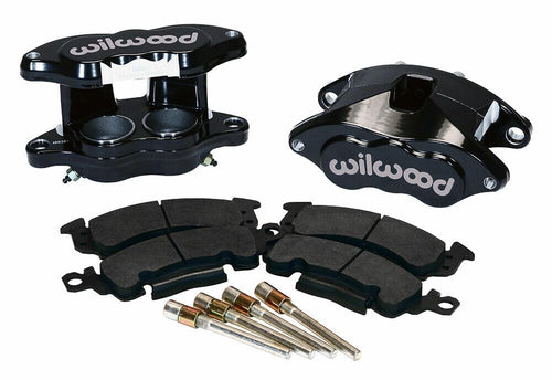Black Powder Coated Wilwood Gates 140-11291-BK Front Caliper Kit