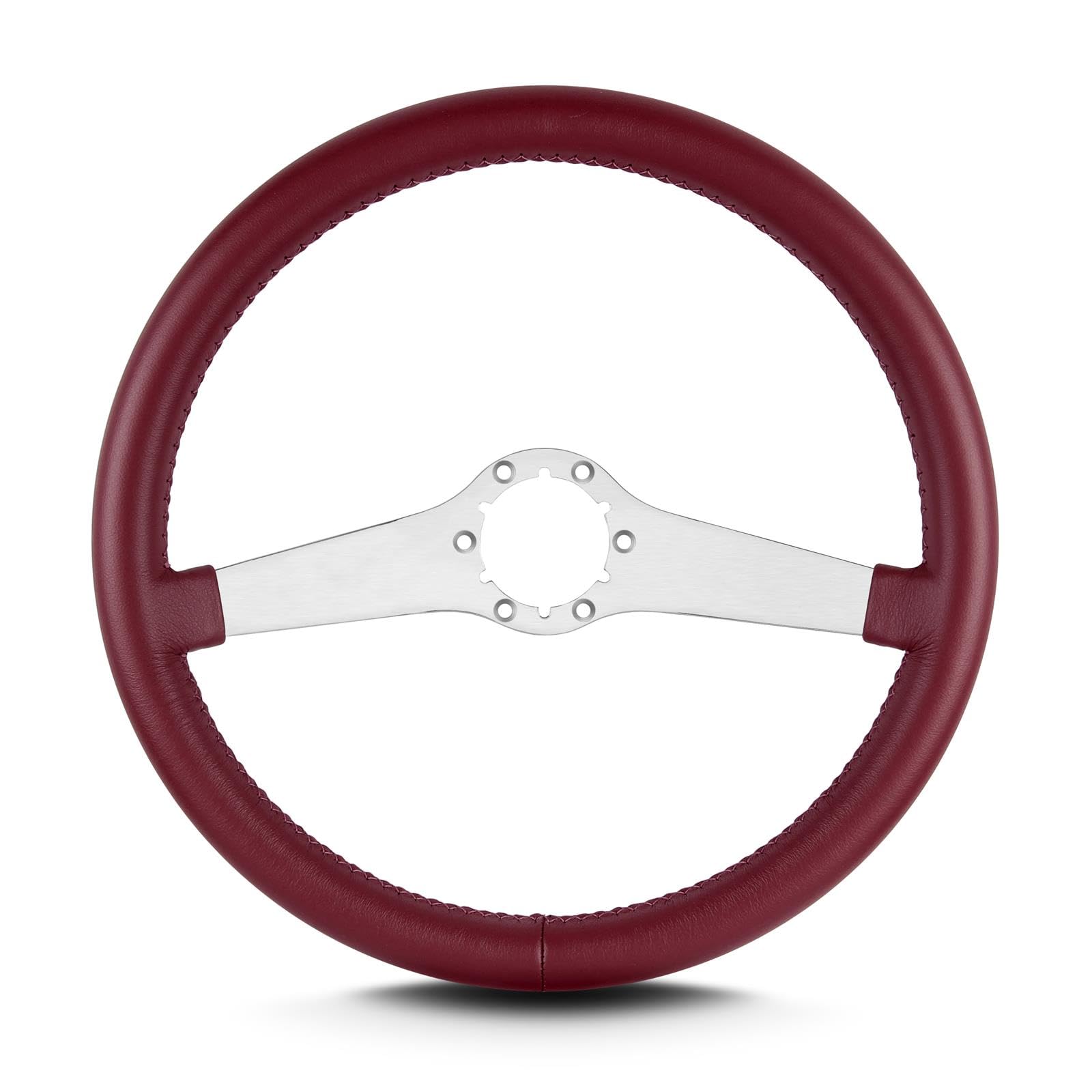 Burgandy Lecarra 65403 Two Smooth 14" Brushed Standard Grip