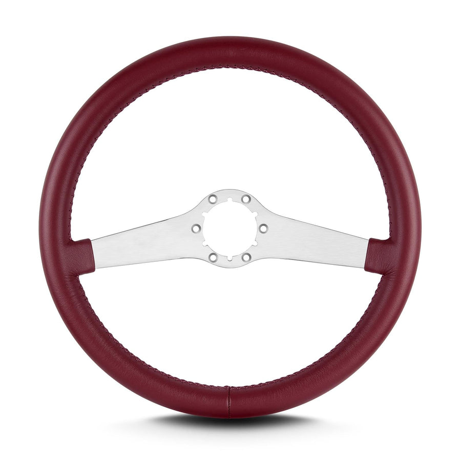 Burgandy Lecarra 65403 Two Smooth 14" Brushed Standard Grip