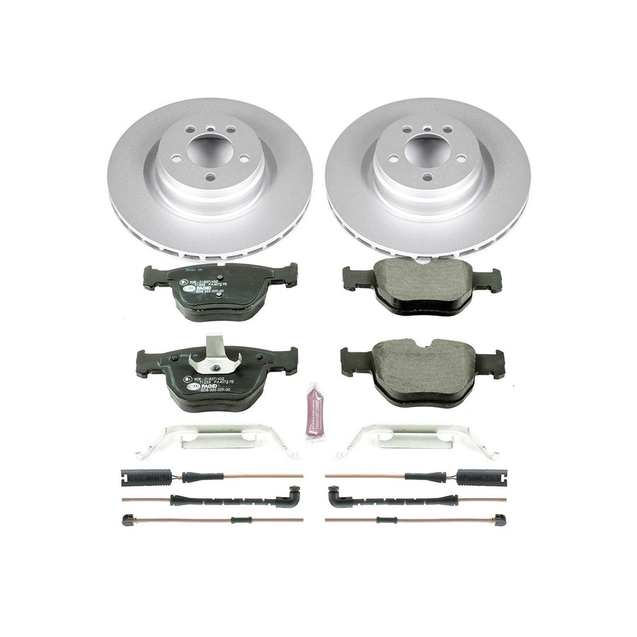 Power Stop ESK5111 Euro-Stop Front Brake Kit L& Rover For Land Rover Range Rover 2003-2005 [Model Specific]