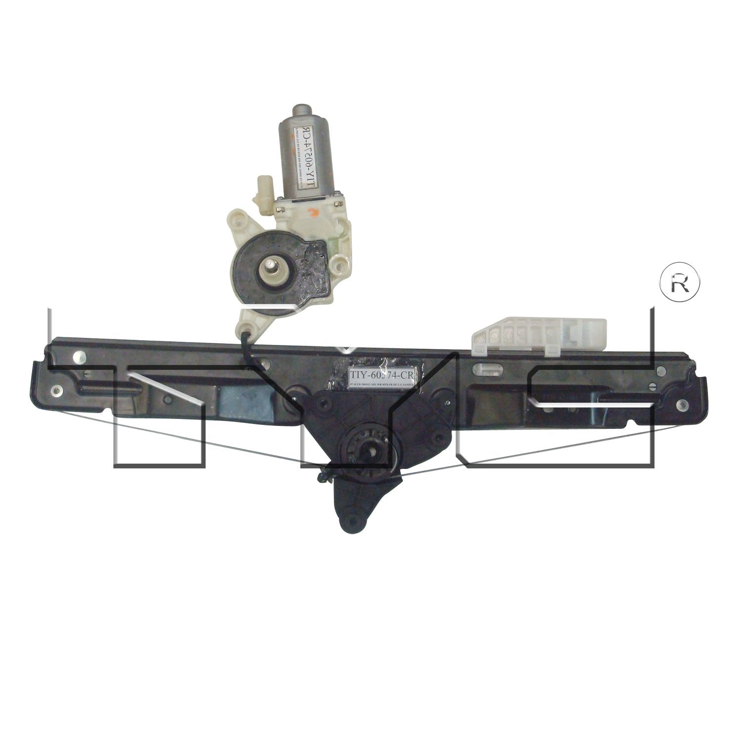 Rear Left TYC 660474 Replacement Window Regulator