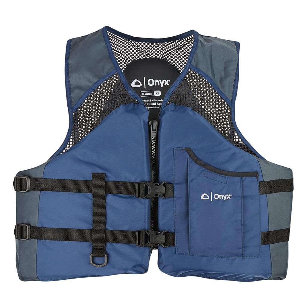 Mesh ONYX Classic Sport Life Jacket, XX-Large, Navy