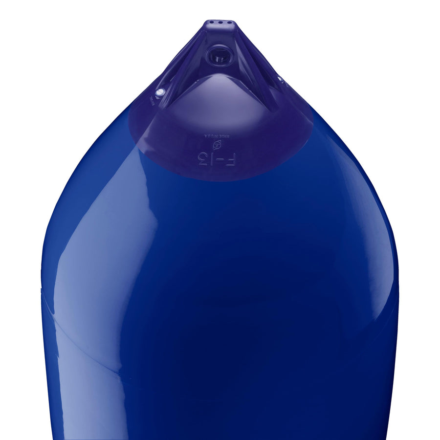 F-13 Polyform Boat Fender Standard Blue Ropehold - Cobalt Blue