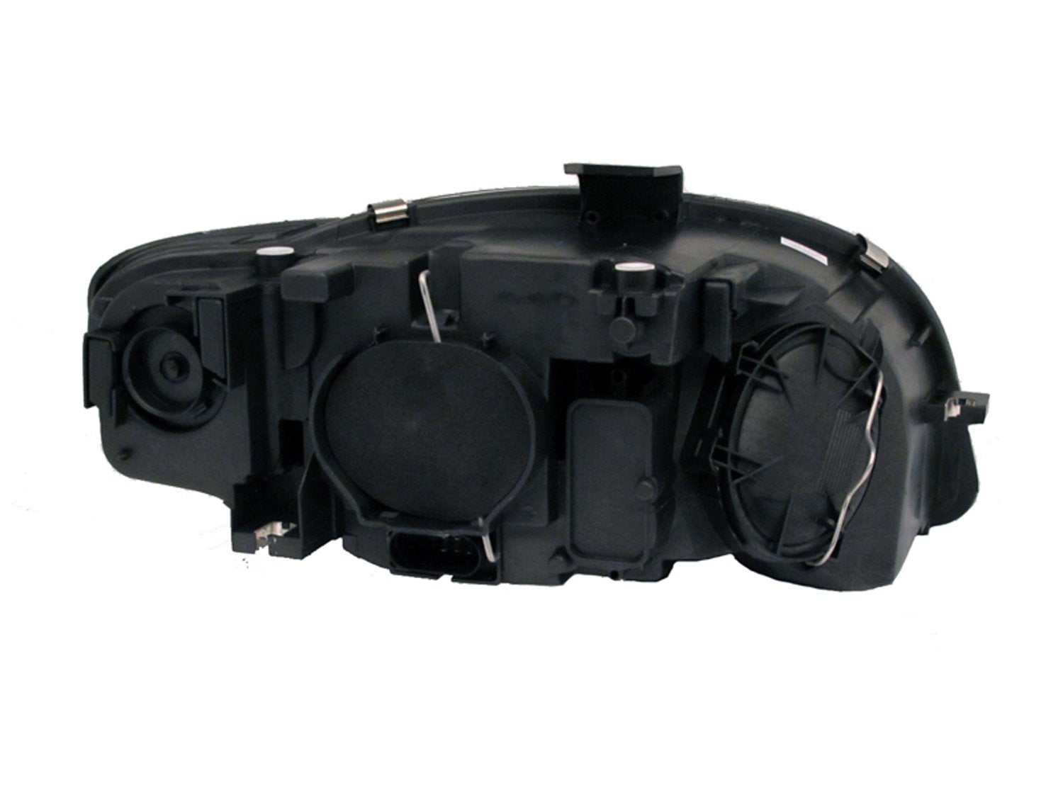 Black Clear AnzoUSA R8 LED Style Projector Headlight for Audi A4/S4/RS4 - (Sold in Pairs)
