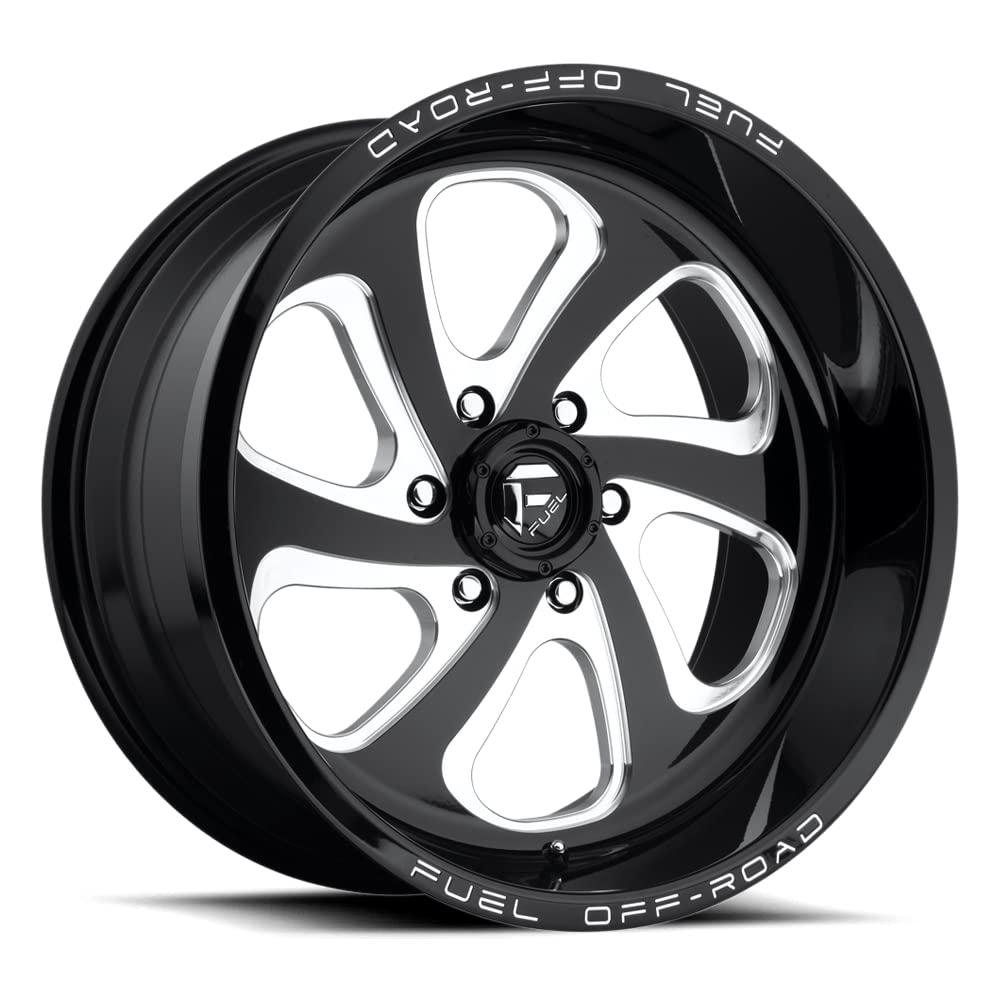 1PC Fuel D587 18X9 8X6.5 GL-BLK-MIL -12MM - D58718908245