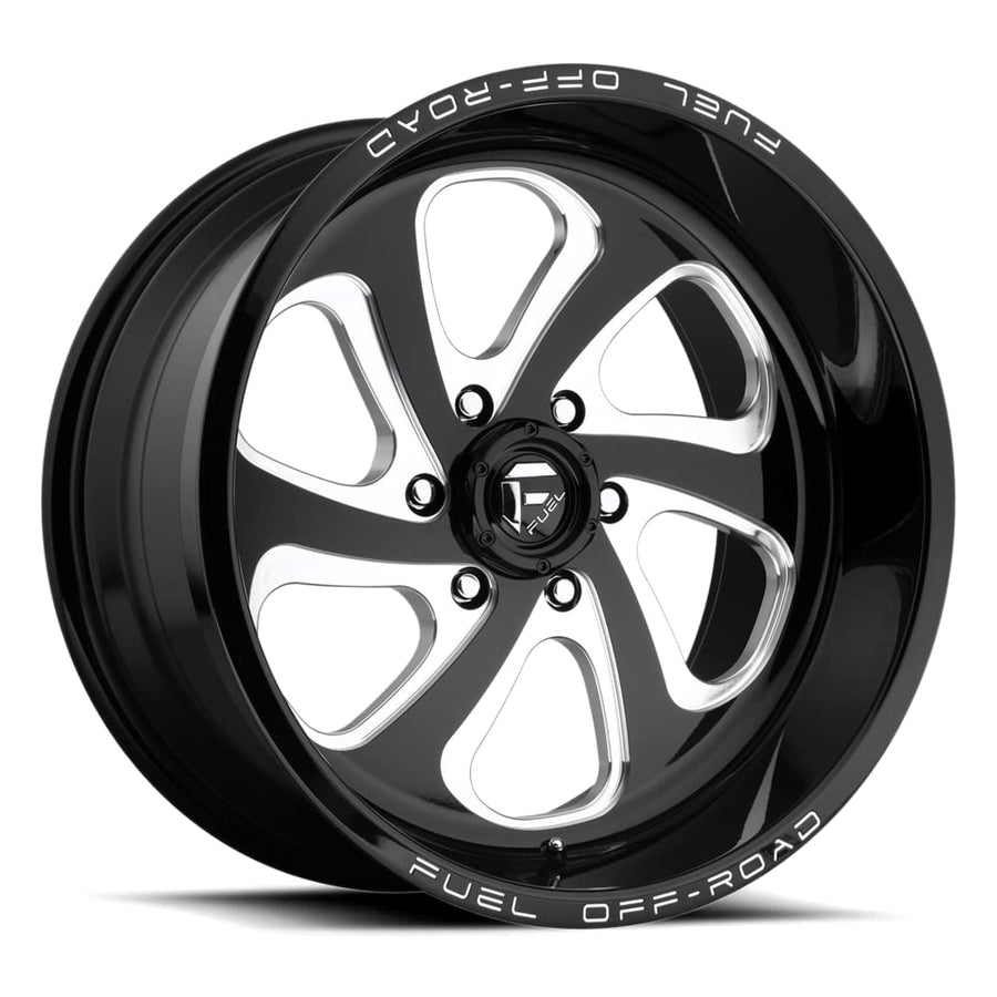 1PC Fuel D587 18X9 8X6.5 GL-BLK-MIL -12MM - D58718908245
