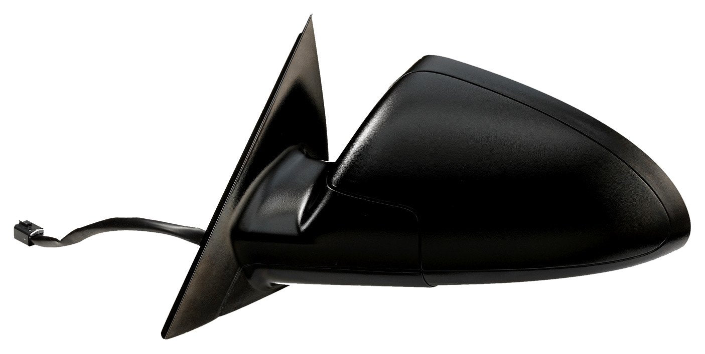 Driver Side Fit Mirror for Pontiac G6 Sedan, Textured Black, Foldaway, Power