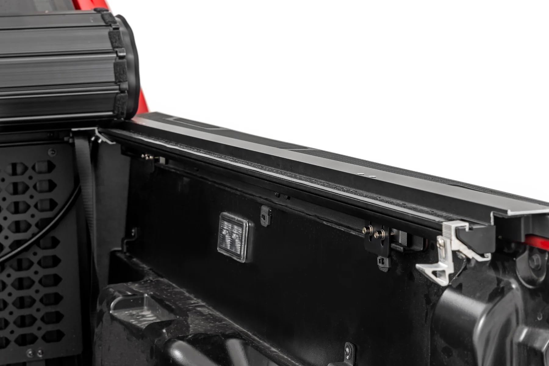 Rough Country Tonneau Cover Hard Roll-Up for Toyota Tacoma (2024-2026) - Aluminum Truck Bed Cover, Fits 5' Bed (60")