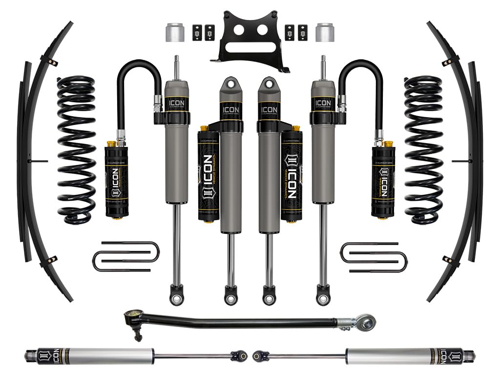 2017-2019 Ford F-250/F-350 Super Duty ICON 4WD Diesel, 2.5" Lift, Stage 5 Suspension System w/Expansion Packs
