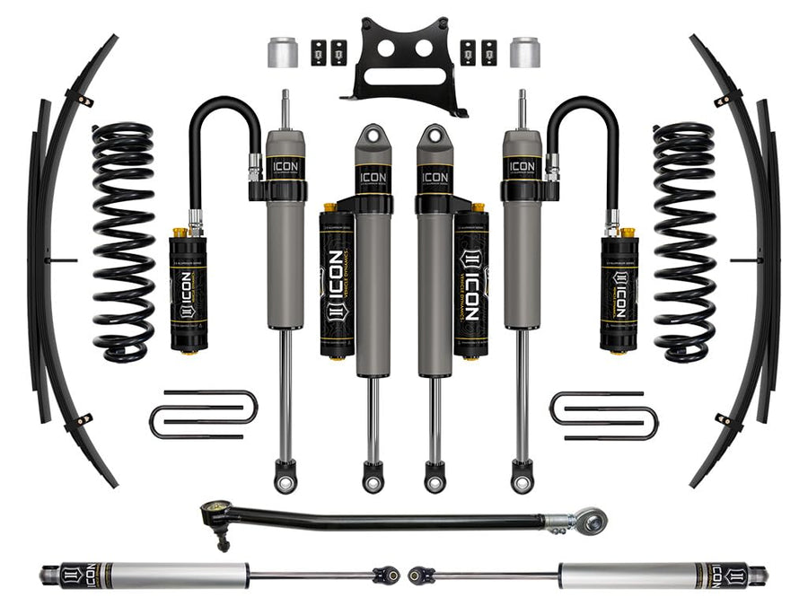2017-2019 Ford F-250/F-350 Super Duty ICON 4WD Diesel, 2.5" Lift, Stage 5 Suspension System w/Expansion Packs