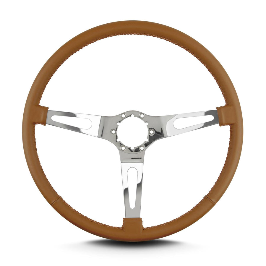 Teardrop Lecarra 66316 15" Polished Thin Grip Chestnut