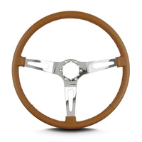 Teardrop Lecarra 66316 15" Polished Thin Grip Chestnut