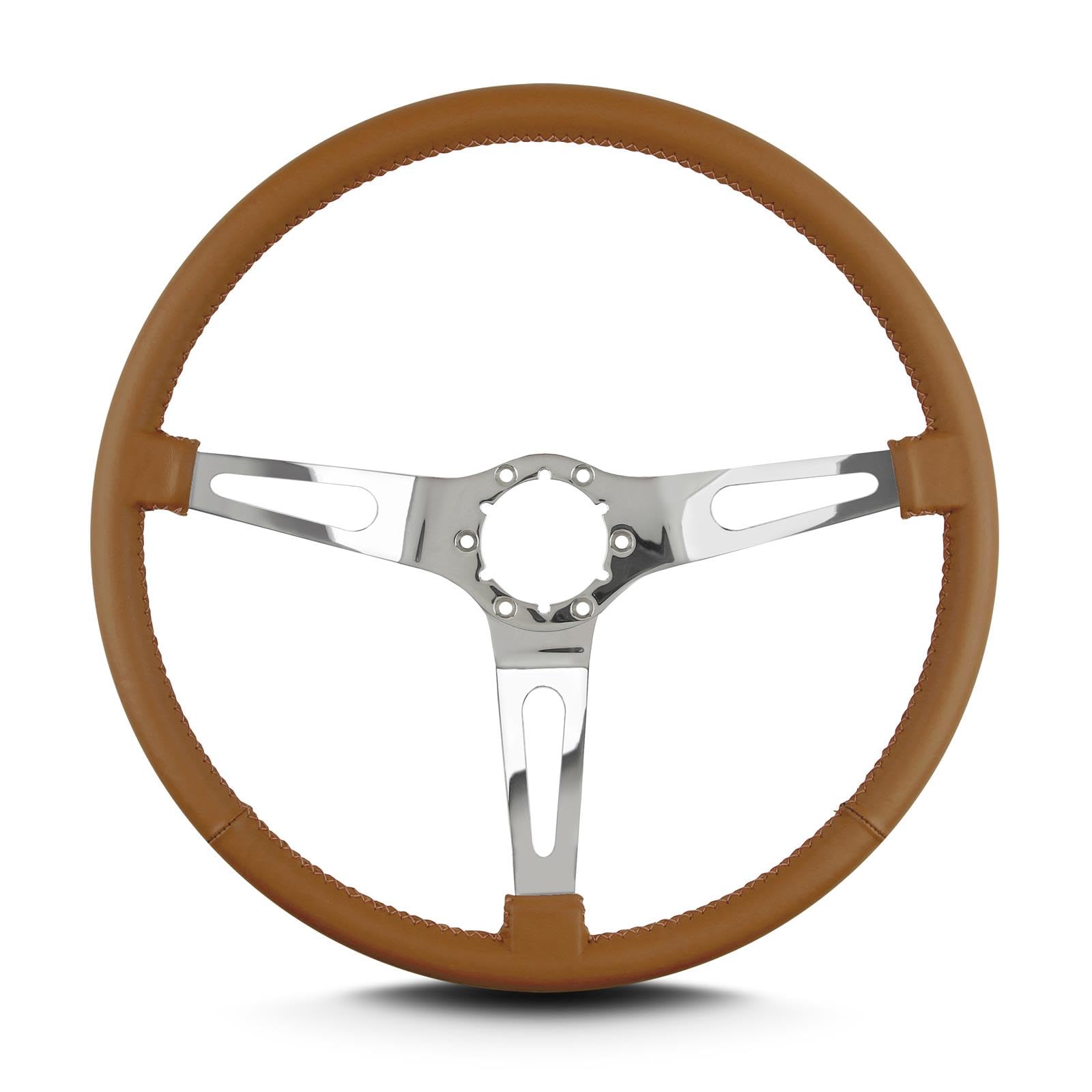 Teardrop Lecarra 66316 15" Polished Thin Grip Chestnut