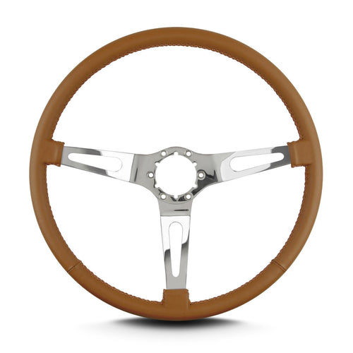 Teardrop Lecarra 66316 15" Polished Thin Grip Chestnut