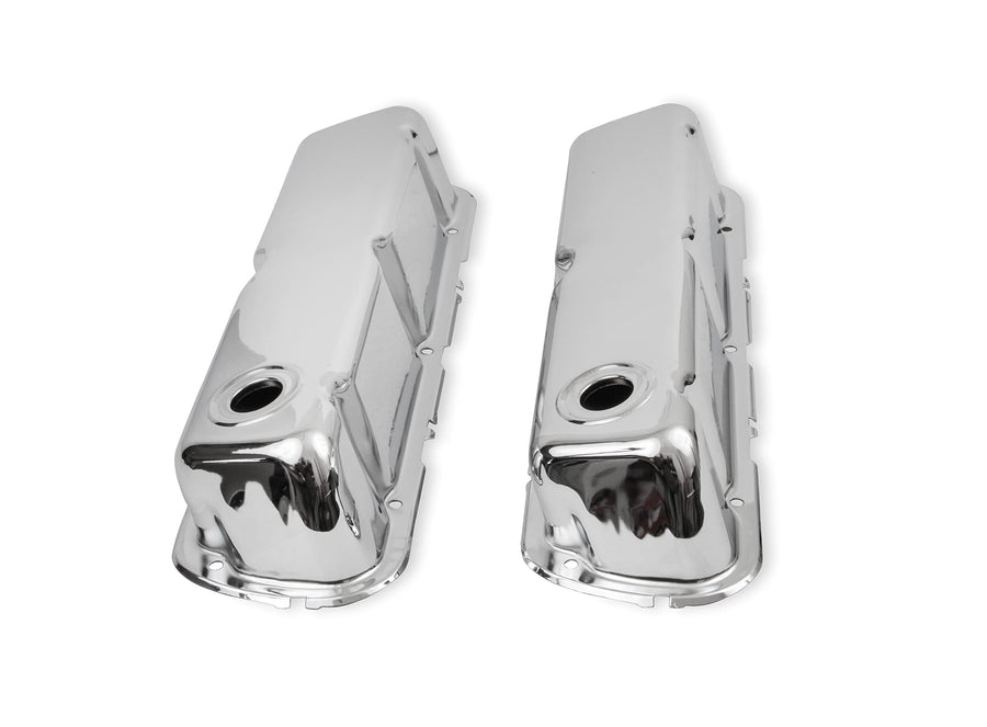 Chrome Mr. Gasket 9804 Valve Covers