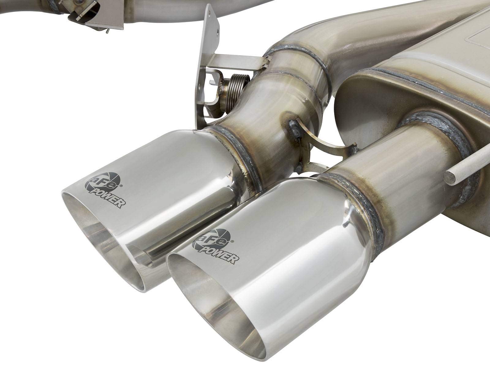MACH Force-Xp aFe Power Exhaust System (3", Cat-Back, Stainless Steel) 49-34078-P