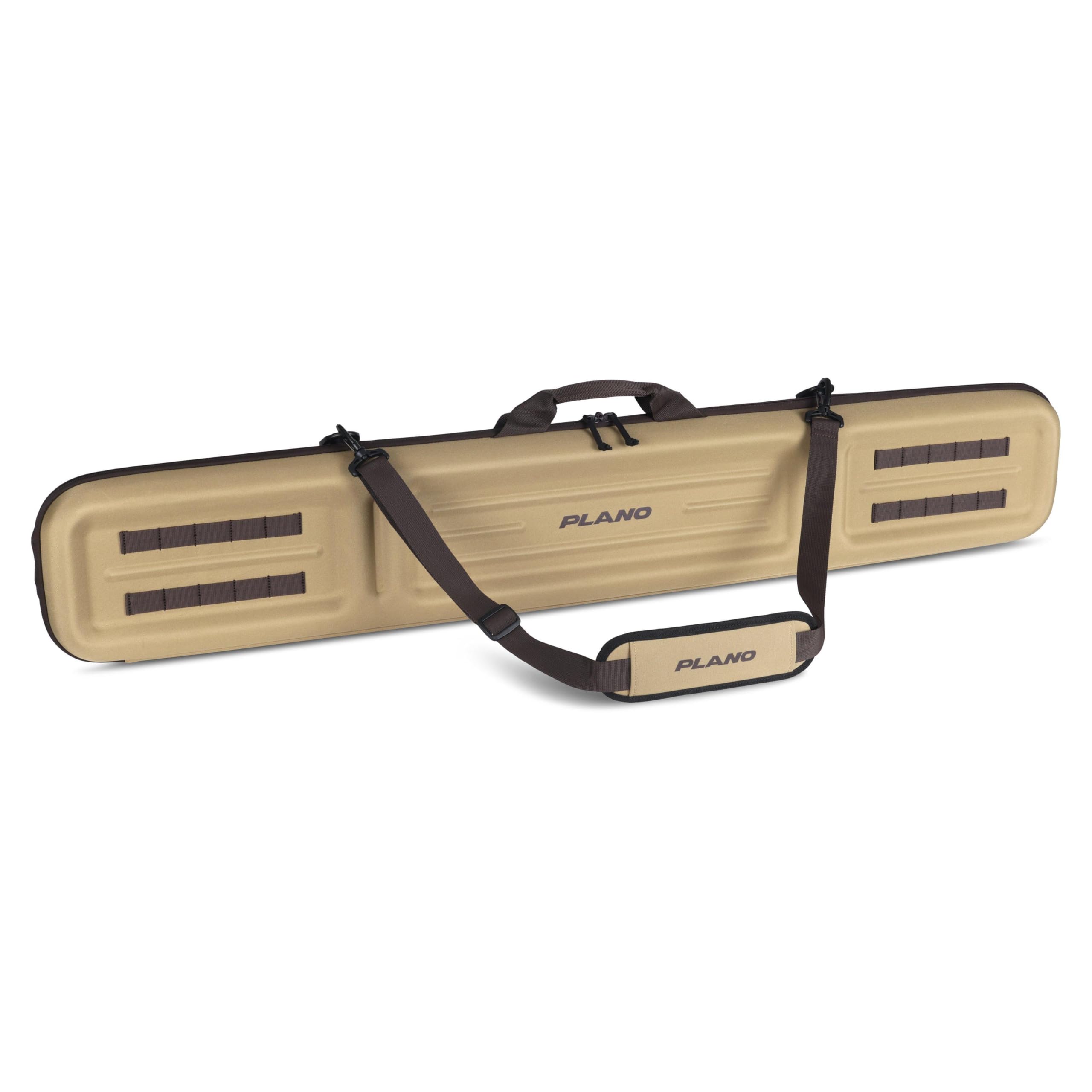 Plano Shotgun Diverge Case, 54 in., Lightweight and Durable Gun Carrying Case, Detachable, Padded Shoulder Strap, High-Density Foam Inserts, Webbing Straps for Attachable Accessory Bags
