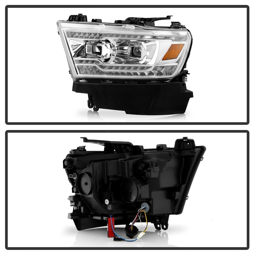 Akkon - Projector Headlights (PRO-JH-DR19-FLED-C) Xtune