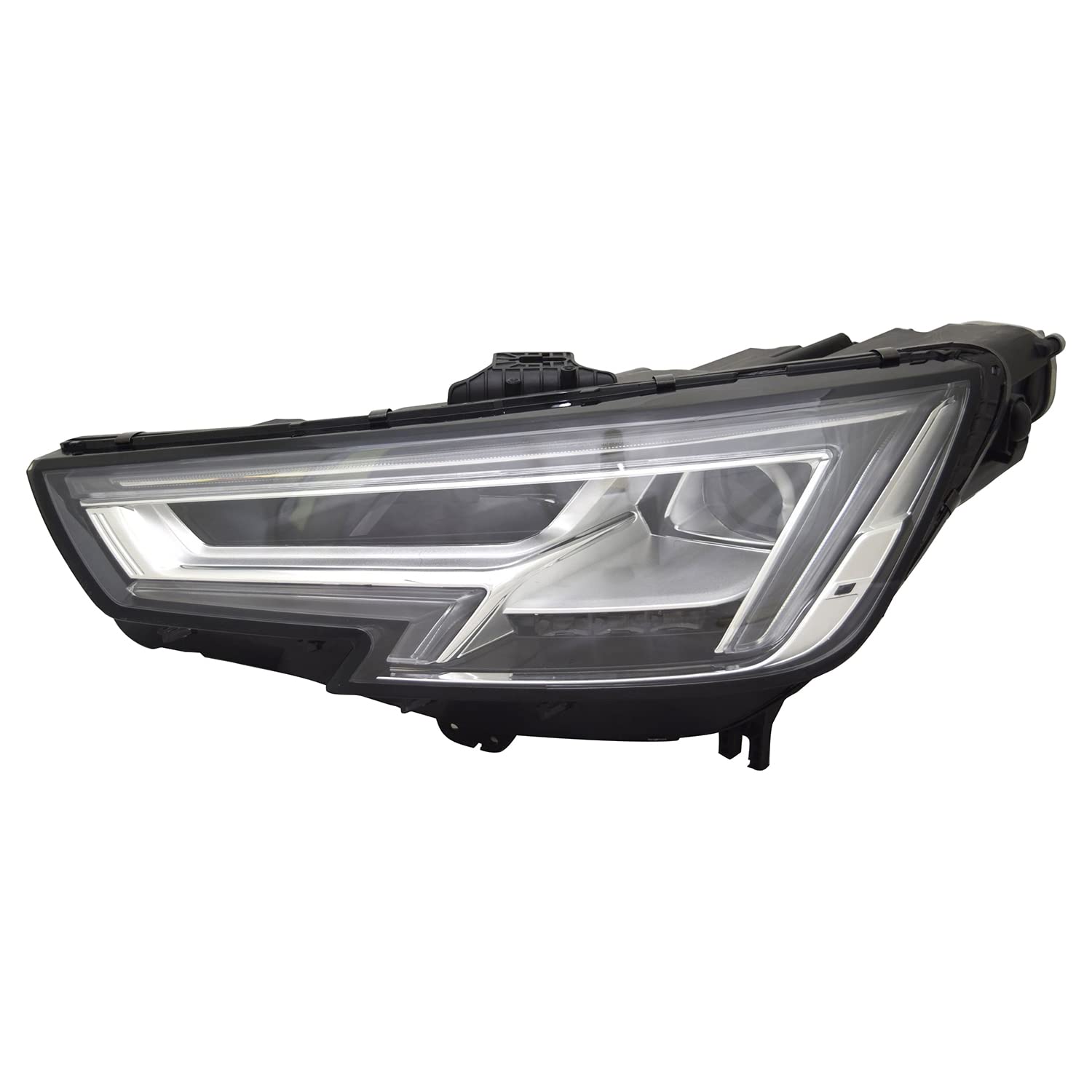 Left TYC Headlight Assembly Compatible with 2017-2019 Audi A4