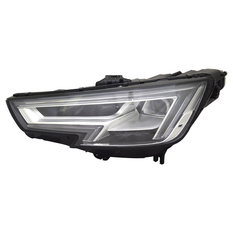 Left TYC Headlight Assembly Compatible with 2017-2019 Audi A4