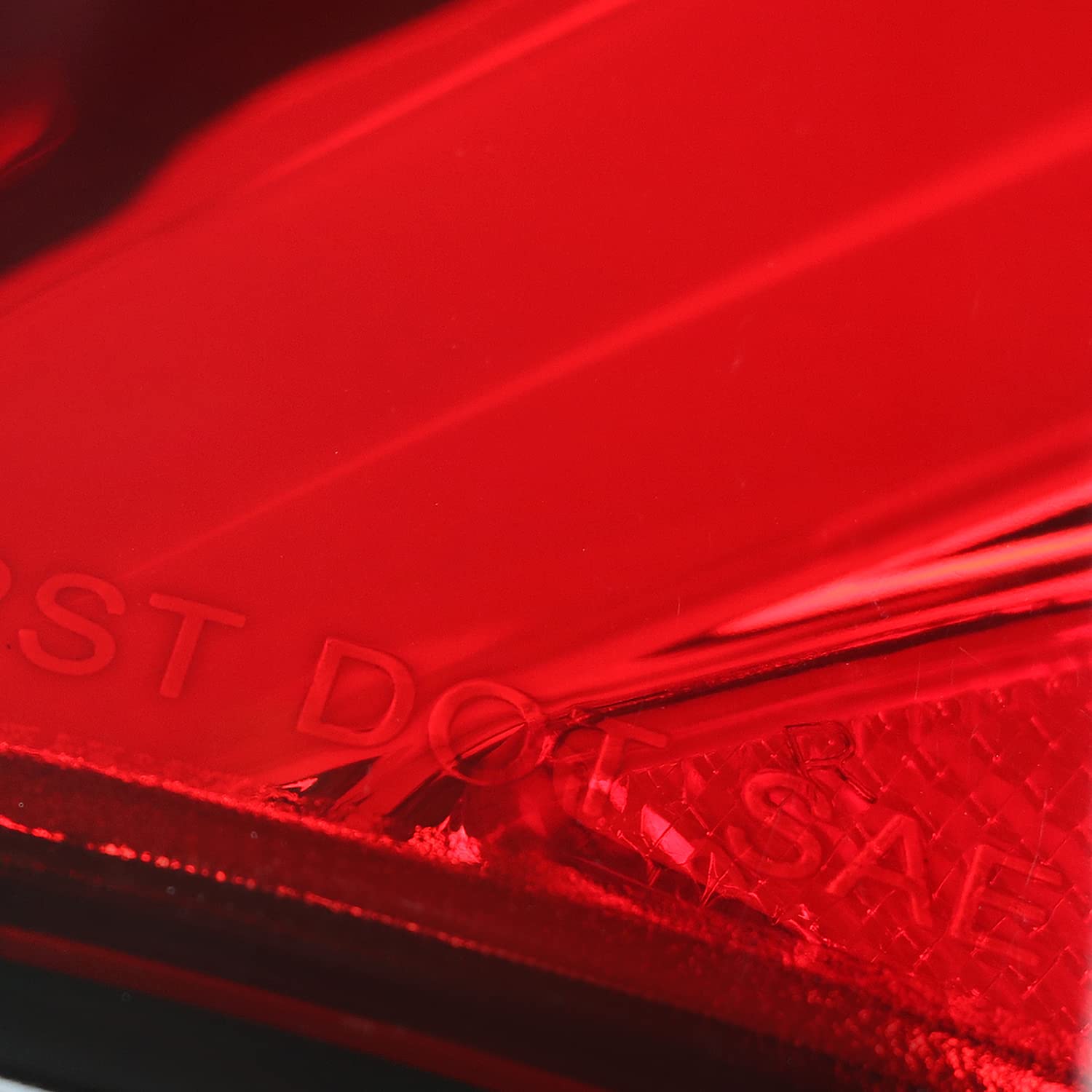 Spec-D Tuning LED Bar Tail Lights Red Lens Compatible with 2010-2012 Ford Fusion Left + Right Pair Assembly