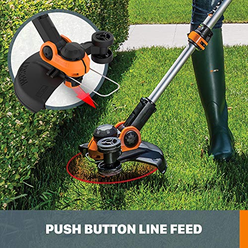 Cordless WORX String Trimmer 20V 2 in 1 Trimmer and Edger WG162 (Battery & Charger Included)