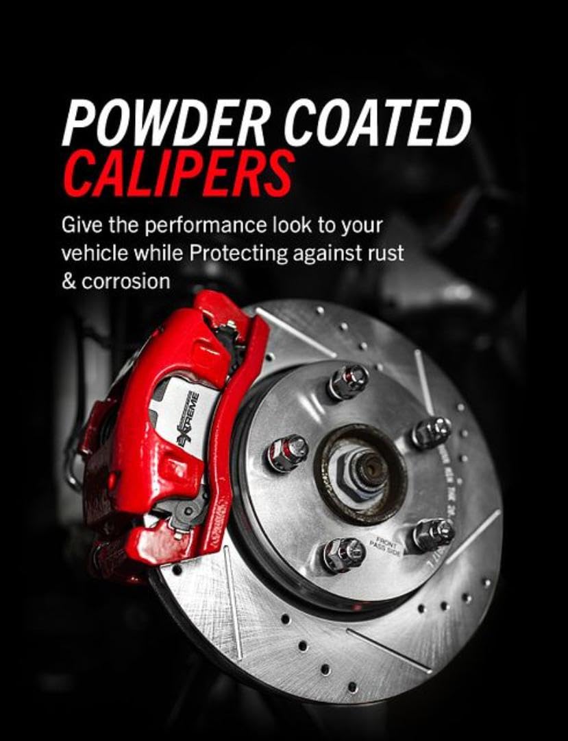 Power Stop Z26 KC868-26 Front Street Warrior Brake Kit For BMW 325xi 2001-2005 [Model Specific]