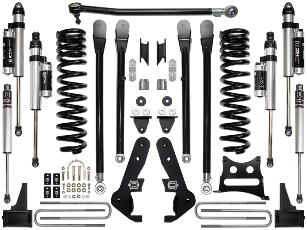 Stage 5 Suspension System, ICON 4.5" Lift, Compatible with 2017-2019 Ford F250/F350, K64515