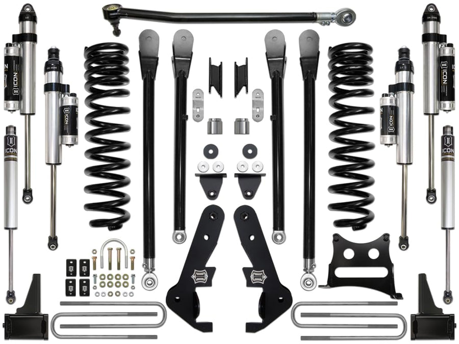 Stage 5 Suspension System, ICON 4.5" Lift, Compatible with 2017-2019 Ford F250/F350, K64515