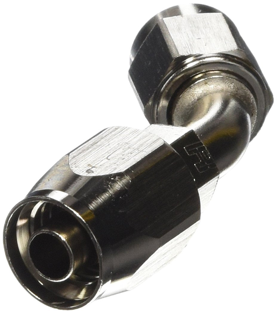 Endura Edelbrock 610091 Anodized Aluminum -6AN 45-Degree Hose End