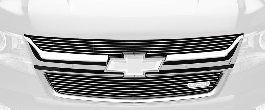 2015-2020 Colorado T-Rex Grilles Billet Grille, Polished, 2 Pc, Overlay - PN #21267