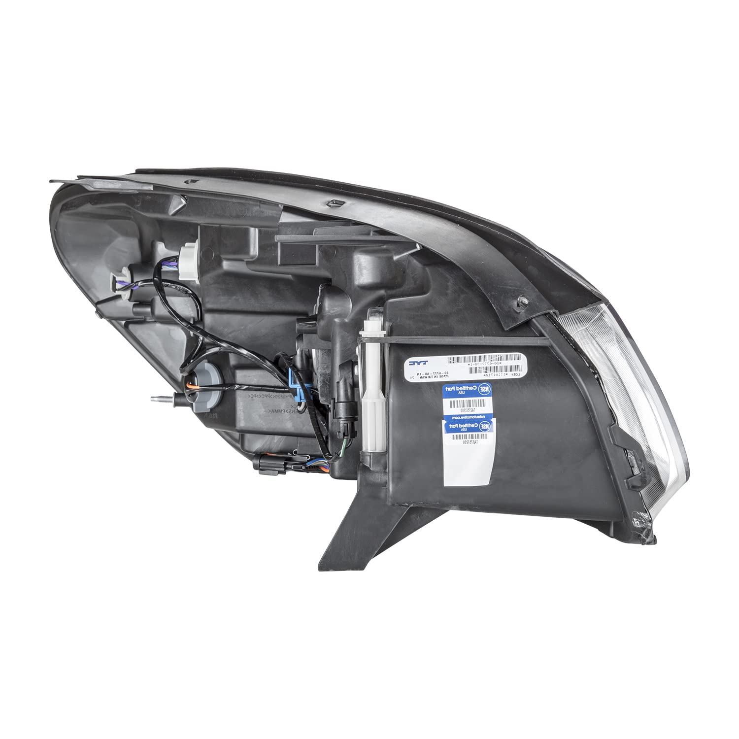 Left TYC Headlight Assembly Compatible with 2006-2011 Buick Lucerne